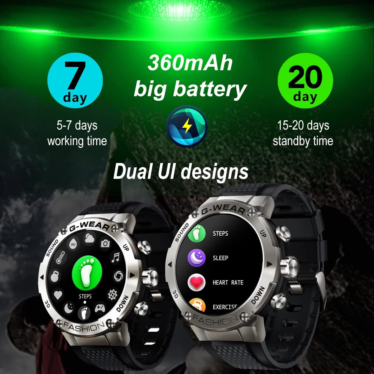 K28H call smart watch 360*360 resolution IPS bluetooth call heart rate blood pressure blood oxygen watch