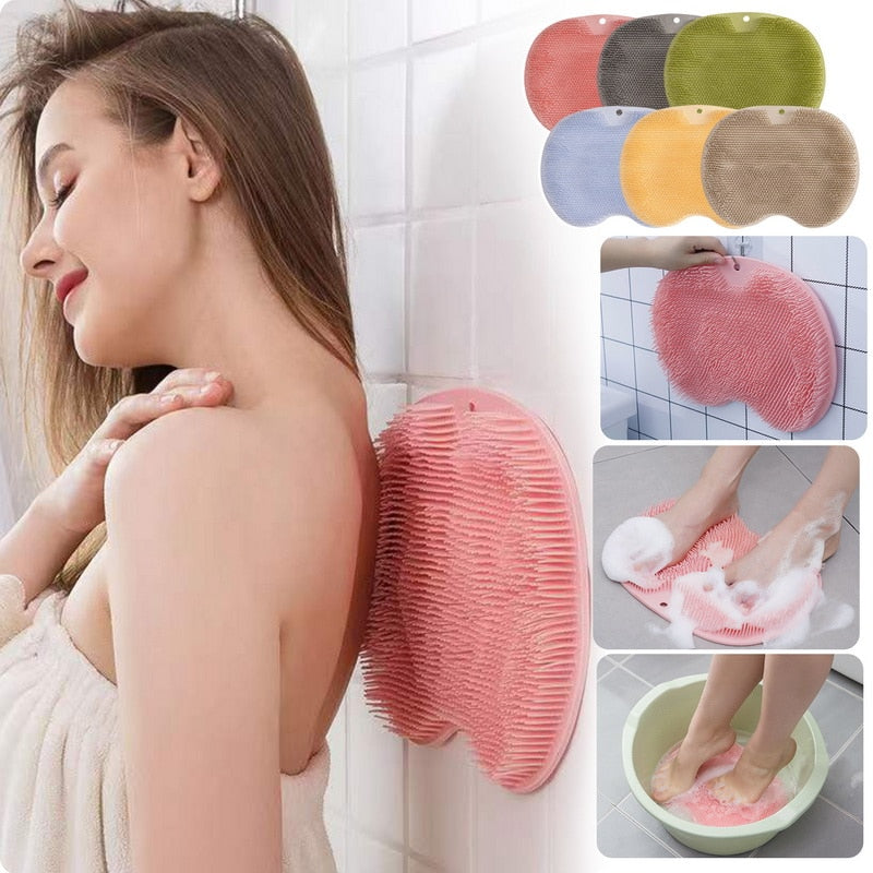 Shower Foot Massager Scrubber & Cleaner Acupressure Mat