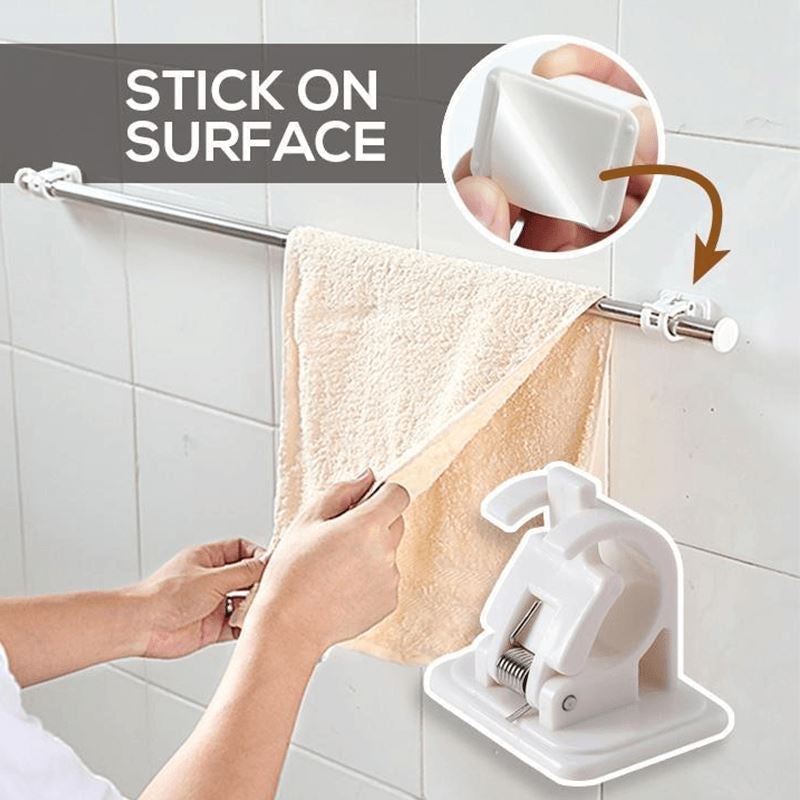 Nail-free Adjustable Rod Bracket Holders (✨Set of 2)