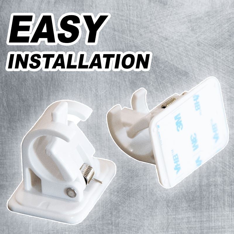 Nail-free Adjustable Rod Bracket Holders (✨Set of 2)