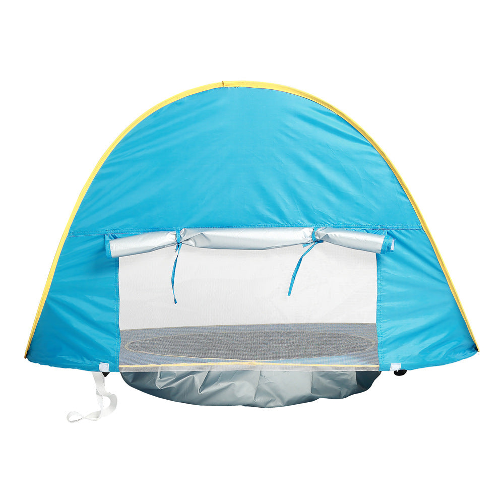 Baby Beach Tent Kids Outdoor Camping Easy Fold Up Waterproof  Up Sun Awning Tent UV-protecting