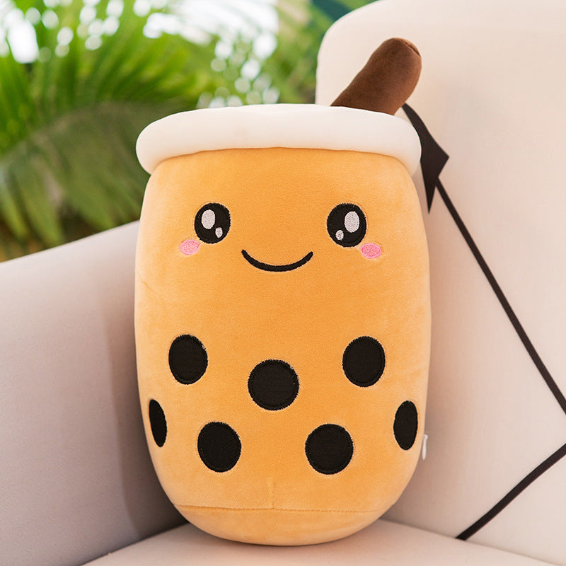 Squisheen Cute Stuffed Boba Tea Plushies Pillow Perfect Size